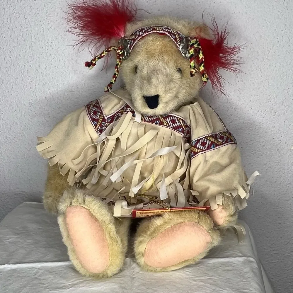 Vintage 1991 Fluffy Vanderbear 